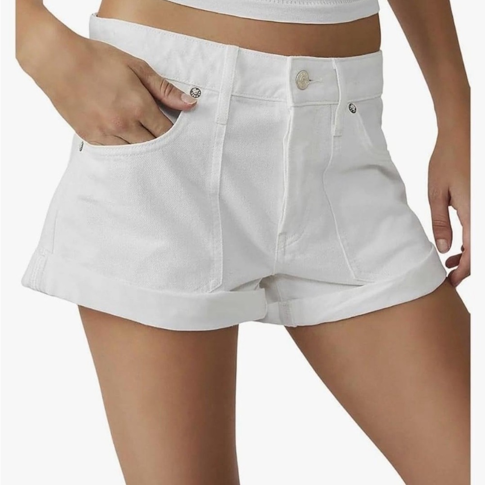Free People Jean Shorts 32